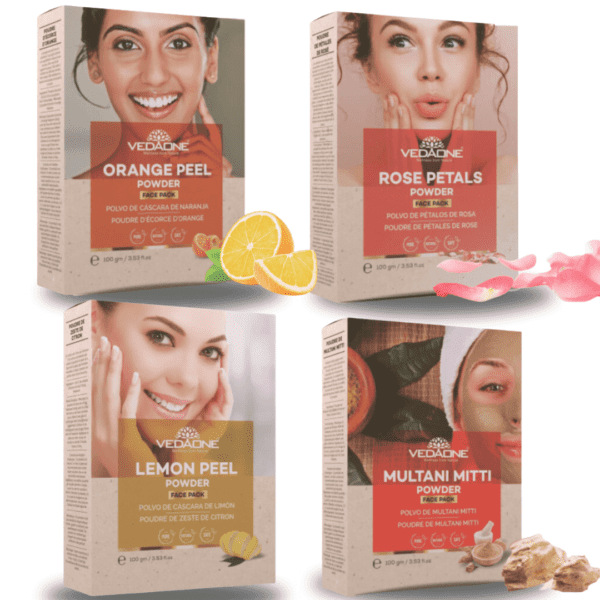 Vedaone Facepack combo+ Neem Hair Powder