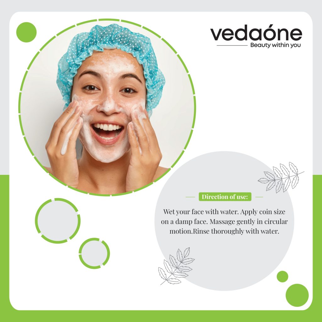 How to use glorion face wash