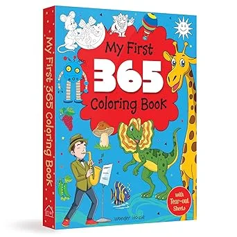 My First 365 Coloring Book