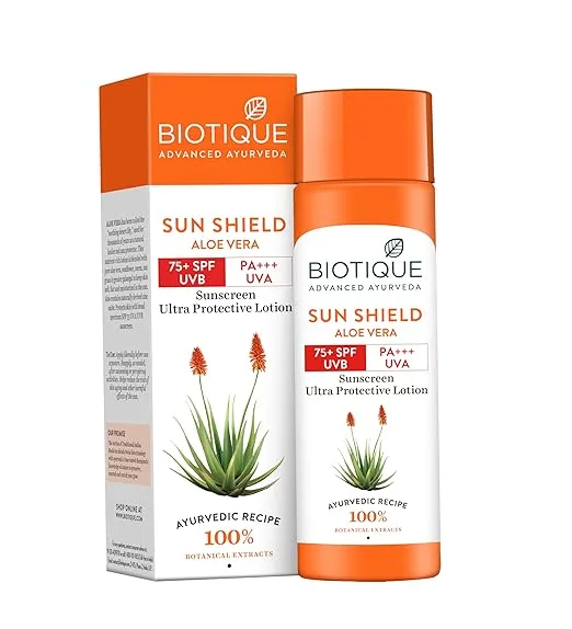 Aloe vera face and body Sun Lotion